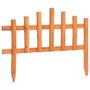 Voir la diapositive 3 : VIDAXL Bordure de jardin 10 pcs Bois de sapin 4,4 m