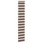 Voir la diapositive 4 : VIDAXL Store zebre marron 40x230 cm largeur du tissu 35,9 cm polyester