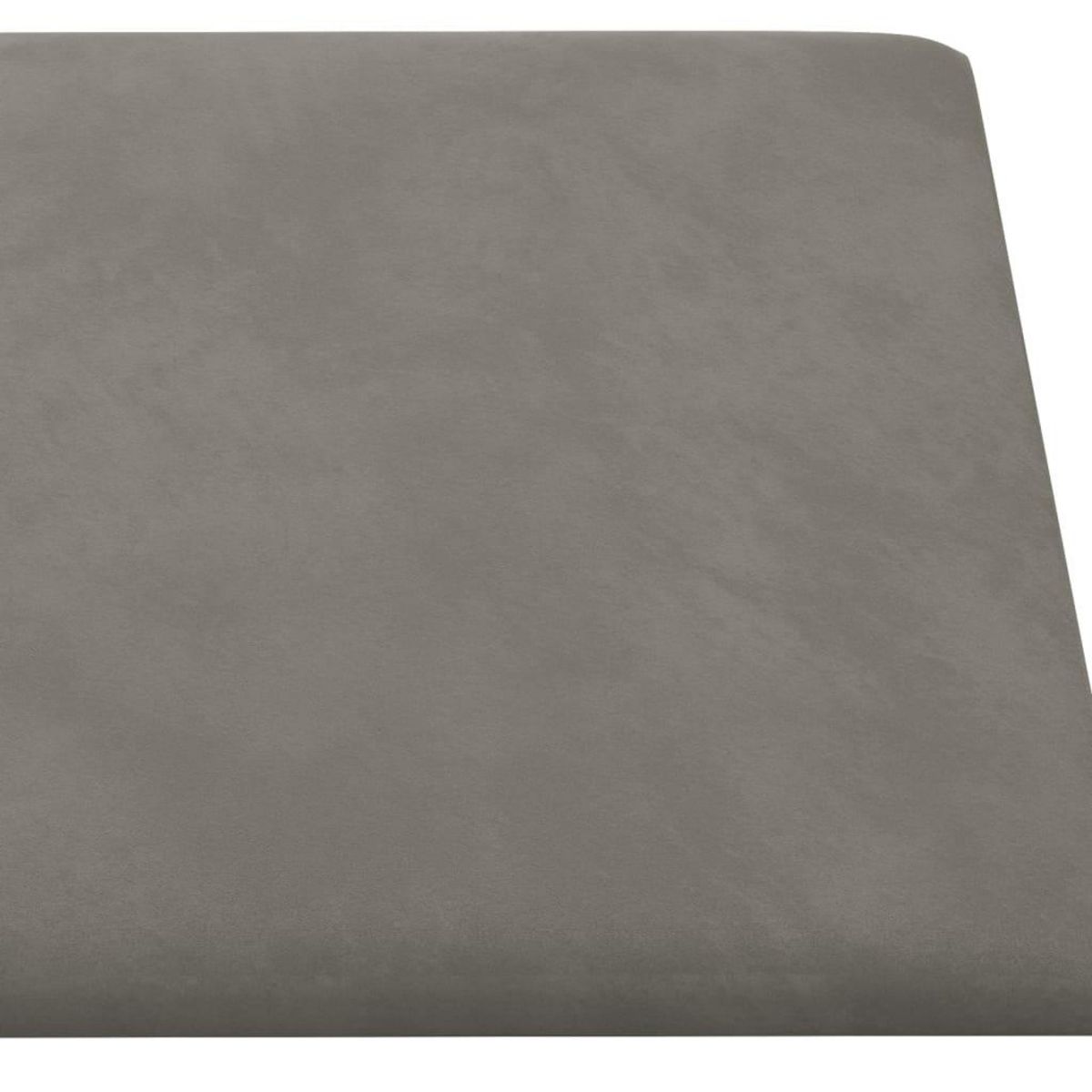 VIDAXL Panneaux muraux 12 pcs Gris clair 30x15 cm Velours 0,54 m²
