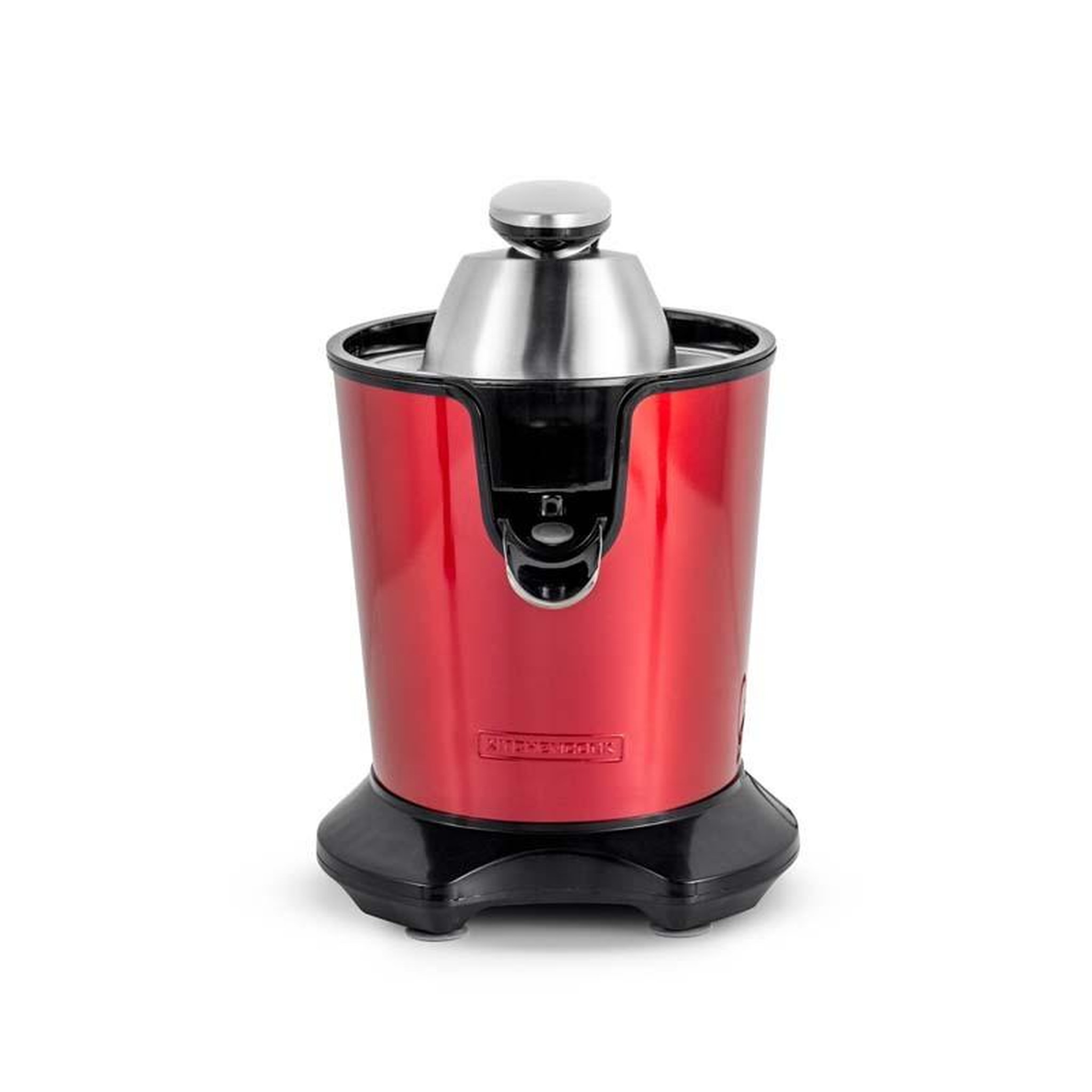 Voir la diapositive 5 : KITCHENCOOK Presse agrumes inox double cônes et filtre en acier presspro rouge kitchencook