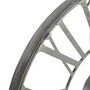 Voir la diapositive 2 : ATMOSPHERA Horloge Vintage en Métal  Time  36cm Gris