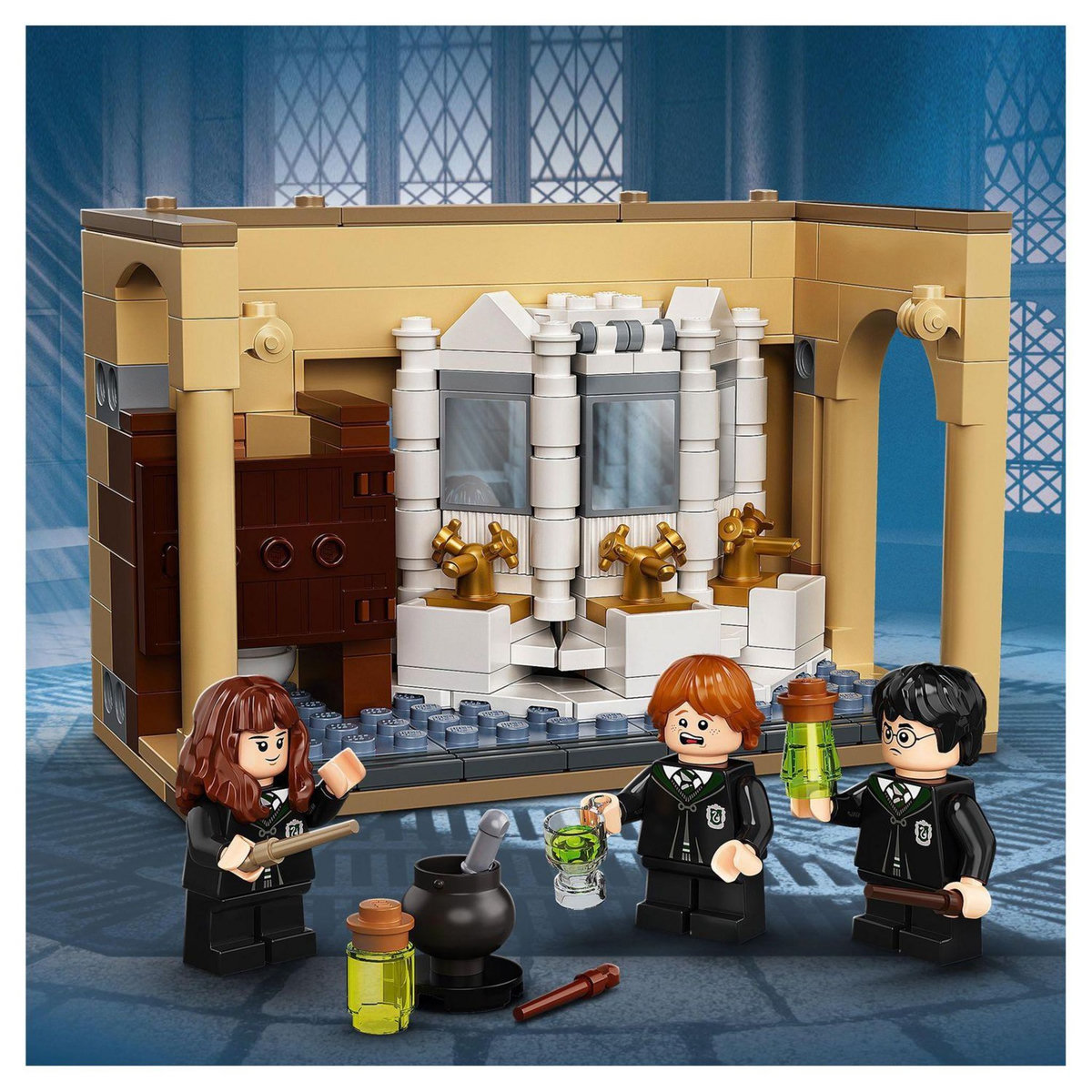 LEGO Harry Potter 76386 - Poudlard : l&rsquo;erreur de la potion Polynectar, Jouet