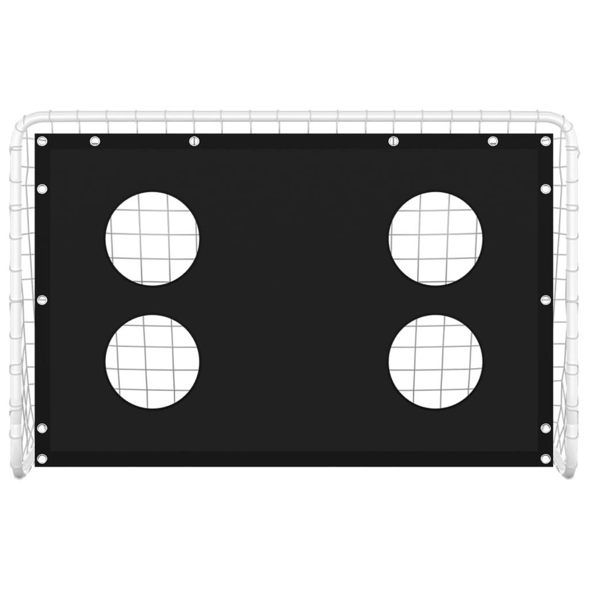 Voir la diapositive 3 : VIDAXL Filet d'entraînement pour but de football 184x61x122 cm