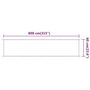 Voir la diapositive 6 : VIDAXL Auvent vertical Vert clair 60x800 cm Tissu oxford