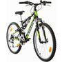 Voir la diapositive 4 : BACHINI Vélo enfant - VTT 24''  - Modèle Tout Suspendu avec transmission complète Shimano pour enfant de taille comprise entre 1.35 et 1.60m