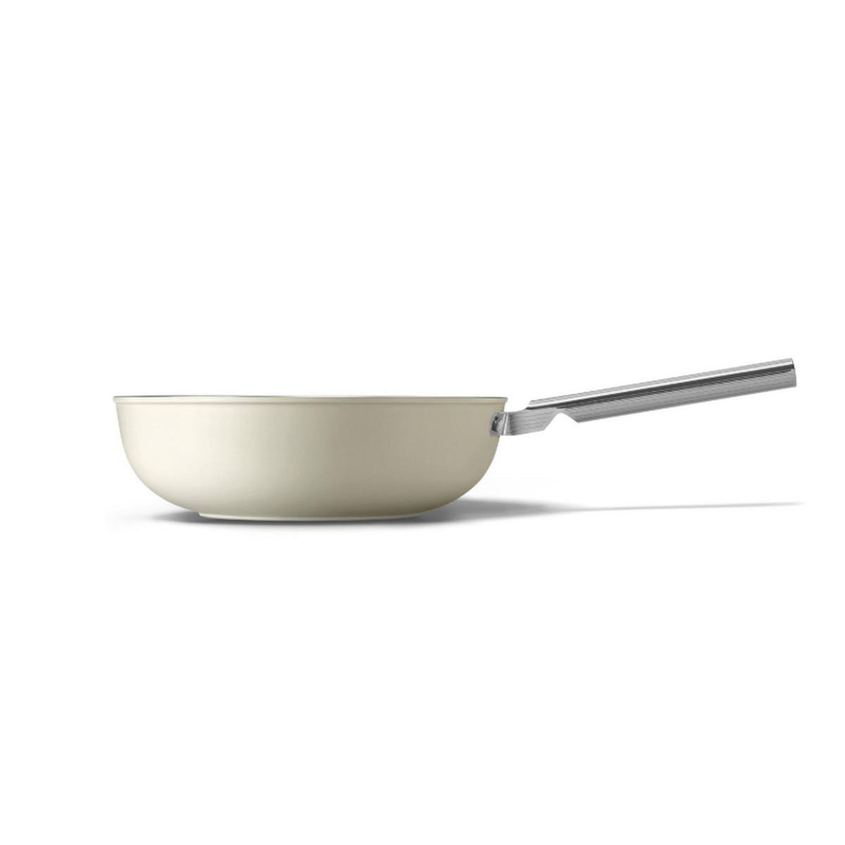 SMEG Poêle wok 30cm crème mat - WOF3002CRM