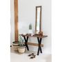 Voir la diapositive 5 : Paris Prix Miroir à Poser Déco en Bois  Slim  120cm Marron