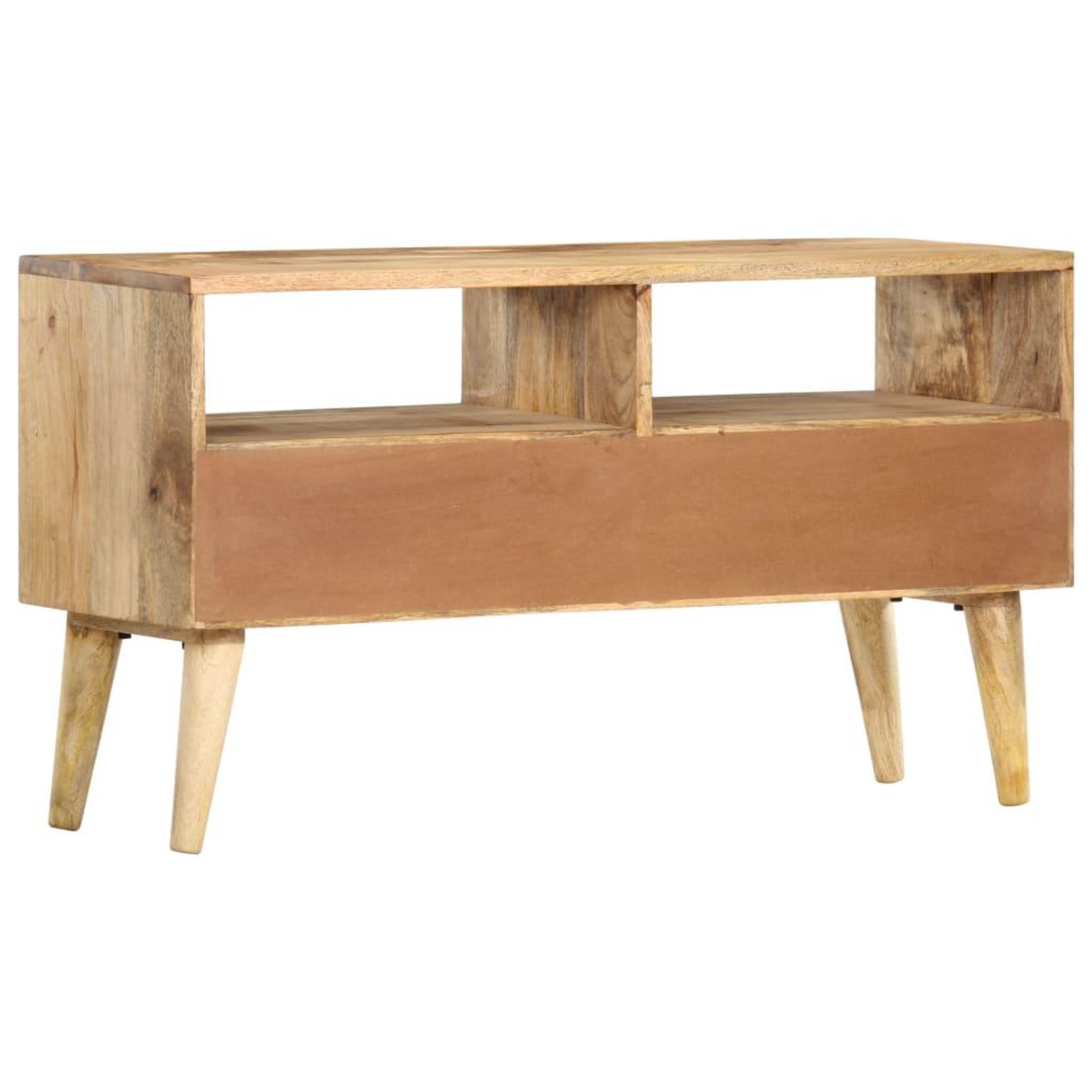 Voir la diapositive 4 : VIDAXL Meuble TV 90x30x50 cm Bois de manguier solide