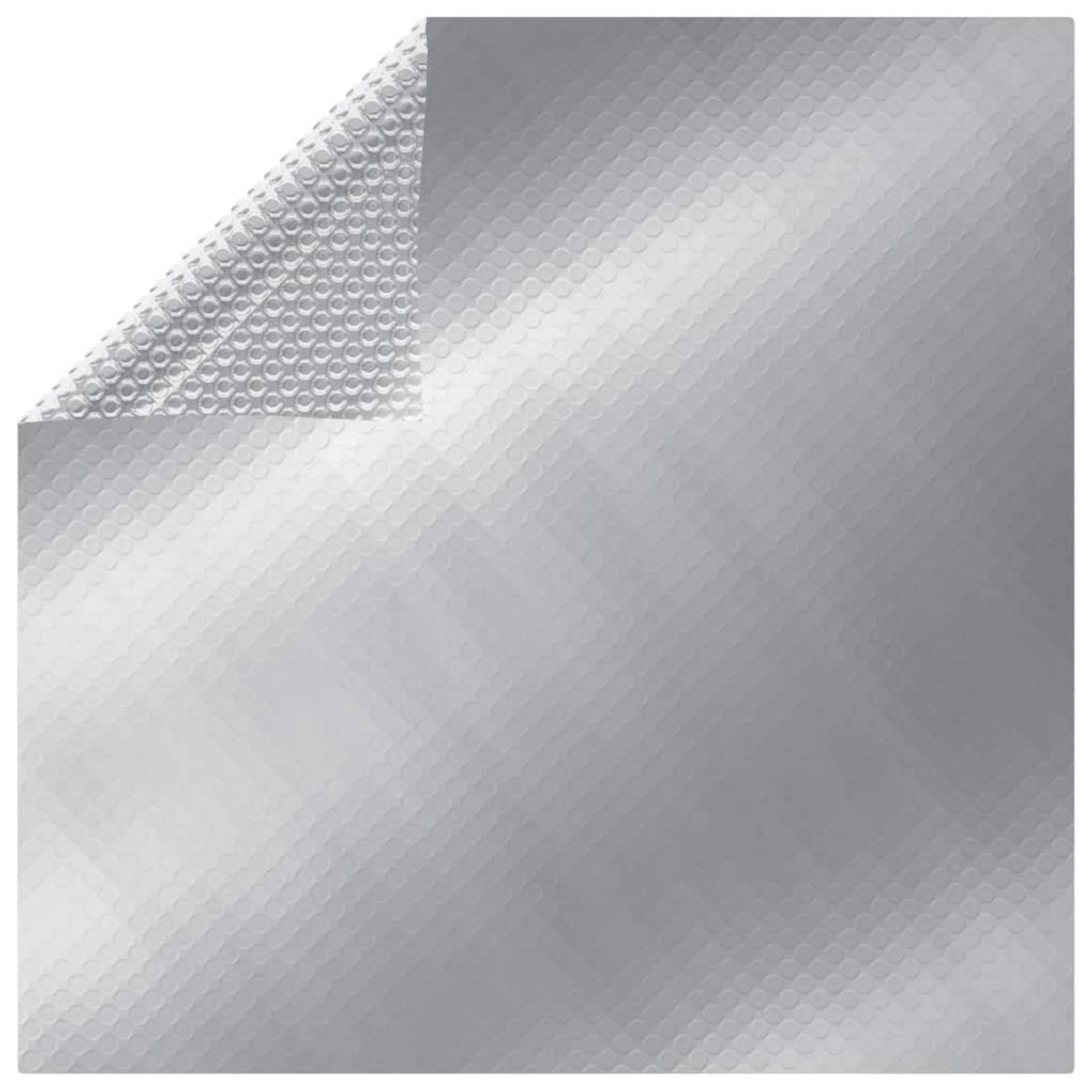 VIDAXL Couverture de piscine Argente 549x274 cm PE