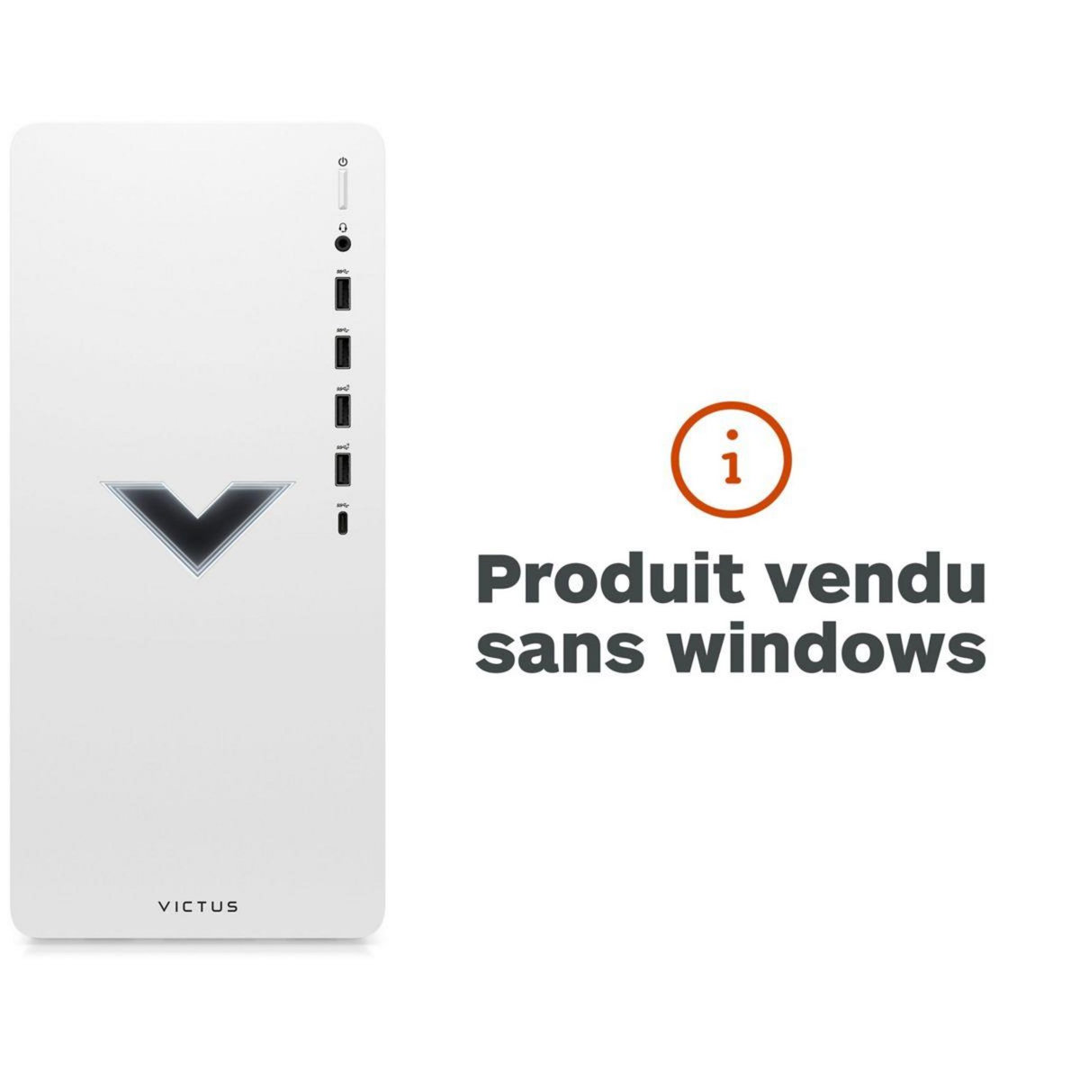 HP PC Gamer Victus TG02-0083nf SANS OS