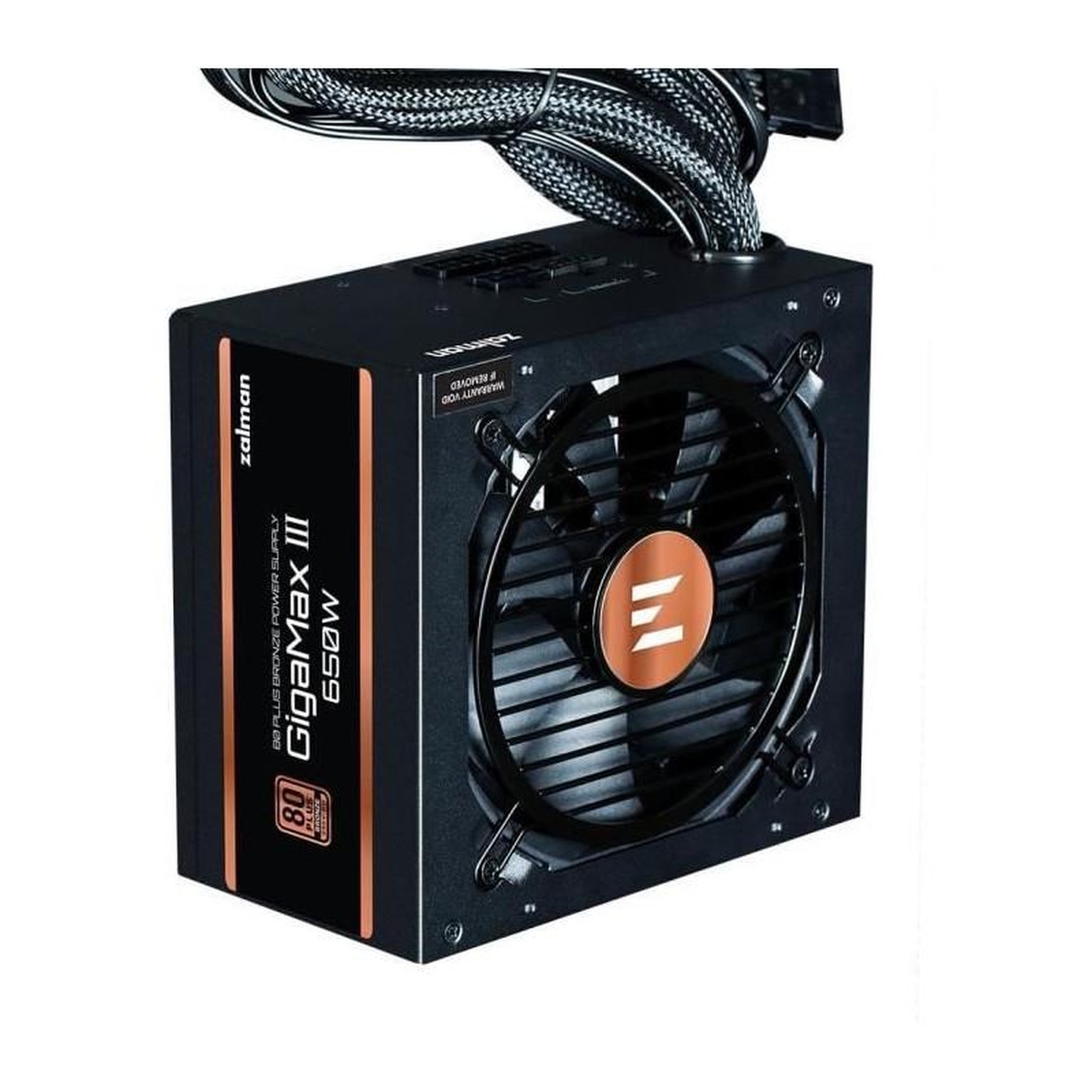 Voir la diapositive 3 : Zalman ZALMAN GigaMaxIII 850W v2 (80+Bronze) ATX3.0 - Alimentation PC - 850W
