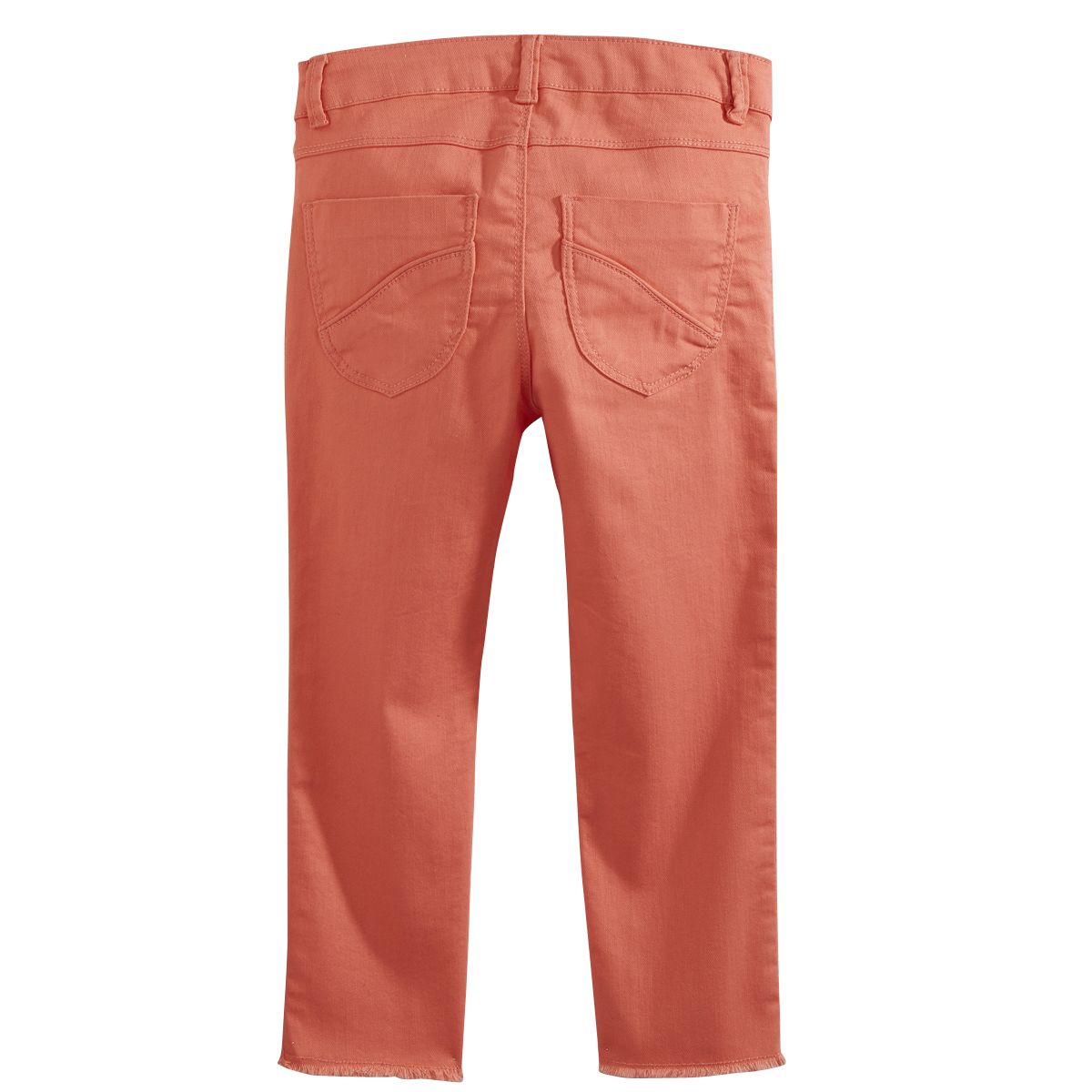 IN EXTENSO Pantacourt bas frangé fille