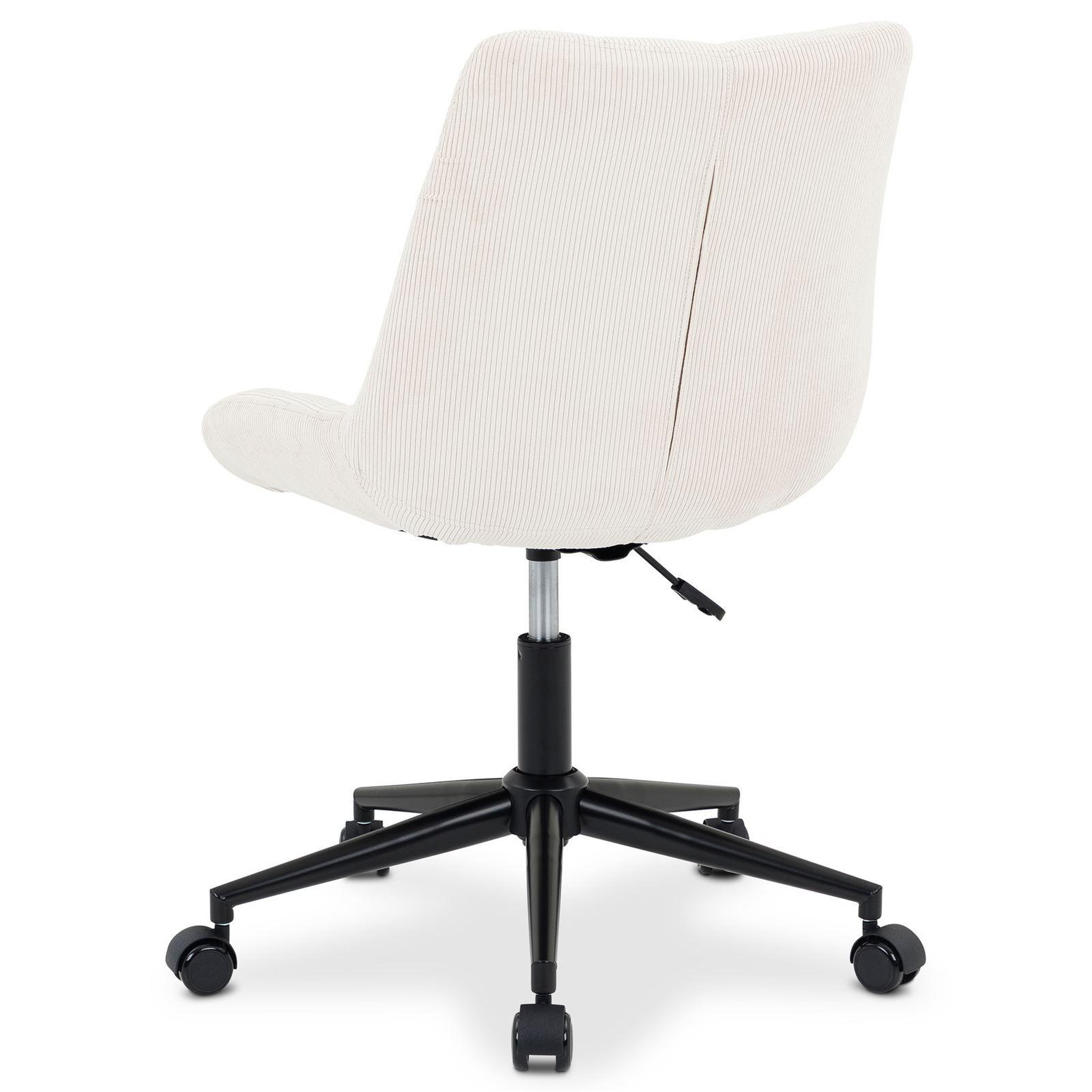Voir la diapositive 4 : IDIMEX Chaise de bureau vasilo en velours côtelé