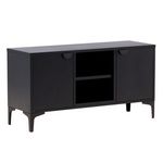 Paris Prix Meuble TV 2 Portes  Piring  120cm Noir