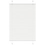 Voir la diapositive 1 : VIDAXL Store plisse blanc 85x100 cm largeur du tissu 84,4 cm polyester