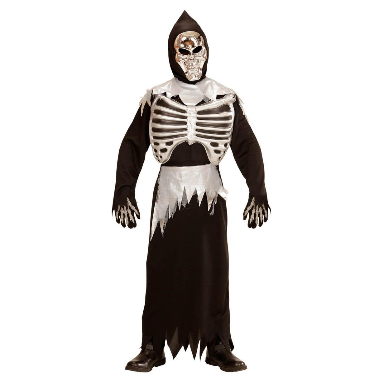 WIDMANN Déguisement faucheur de la mort - Enfant - 5/7 ans (110 à 122 cm)