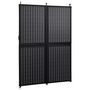 Voir la diapositive 2 : VIDAXL Chargeur de panneau solaire pliable 100 W 12 V