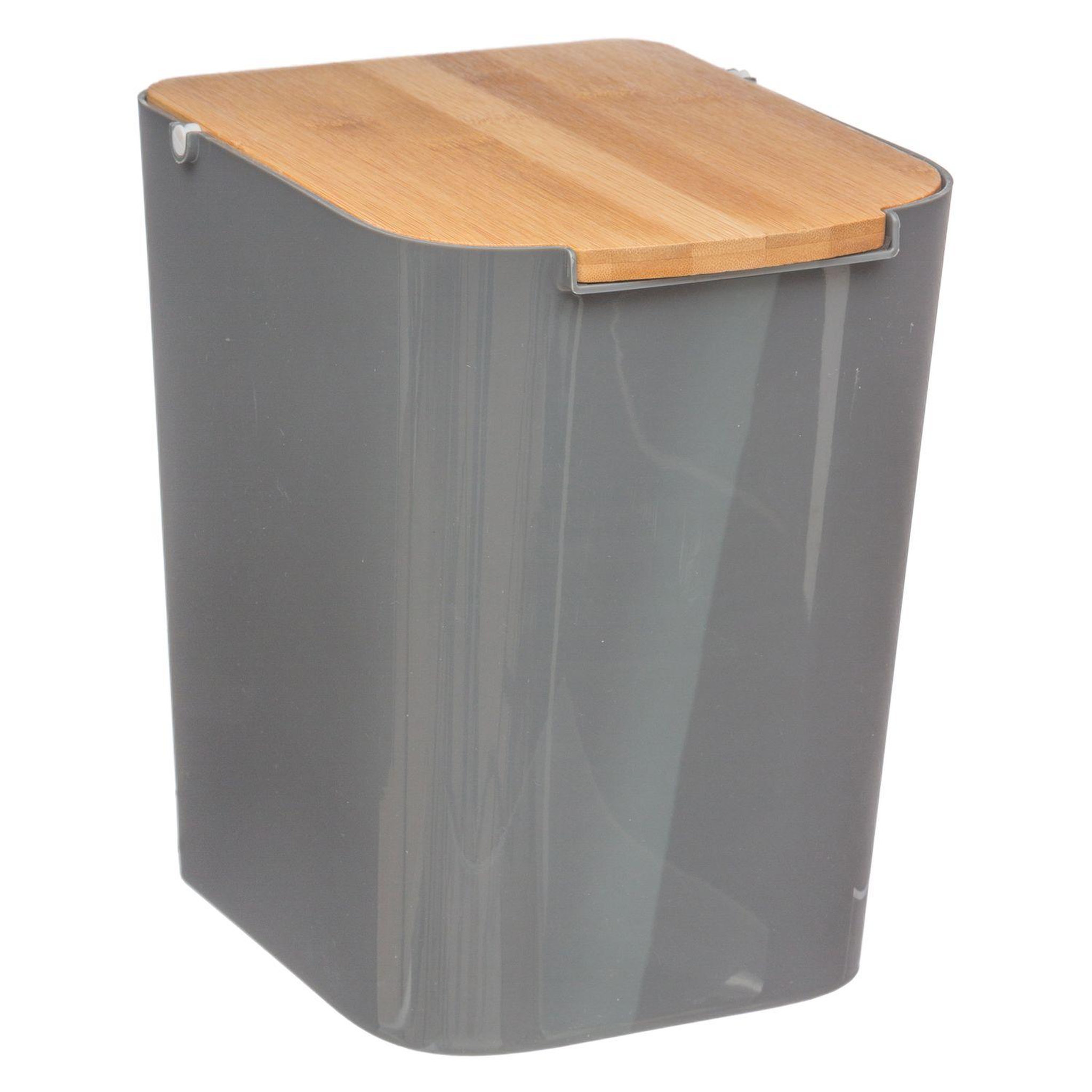 ATMOSPHERA Poubelle à couvercle Baltik - 5 L. Coloris disponibles : Blanc