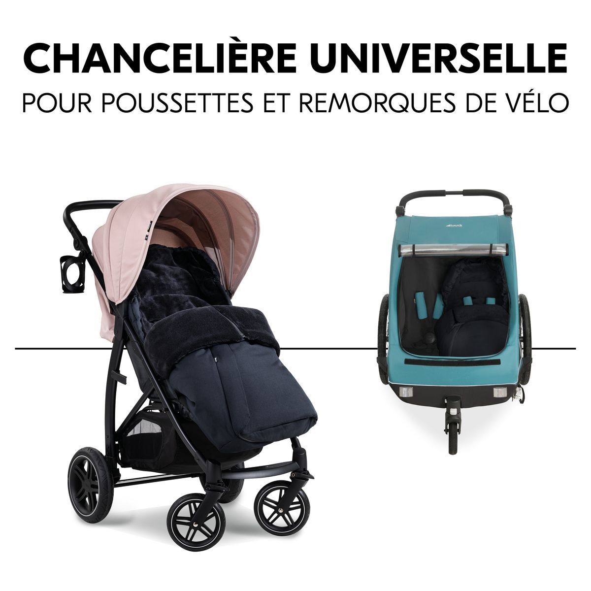 HAUCK Chancelière pour poussette universelle