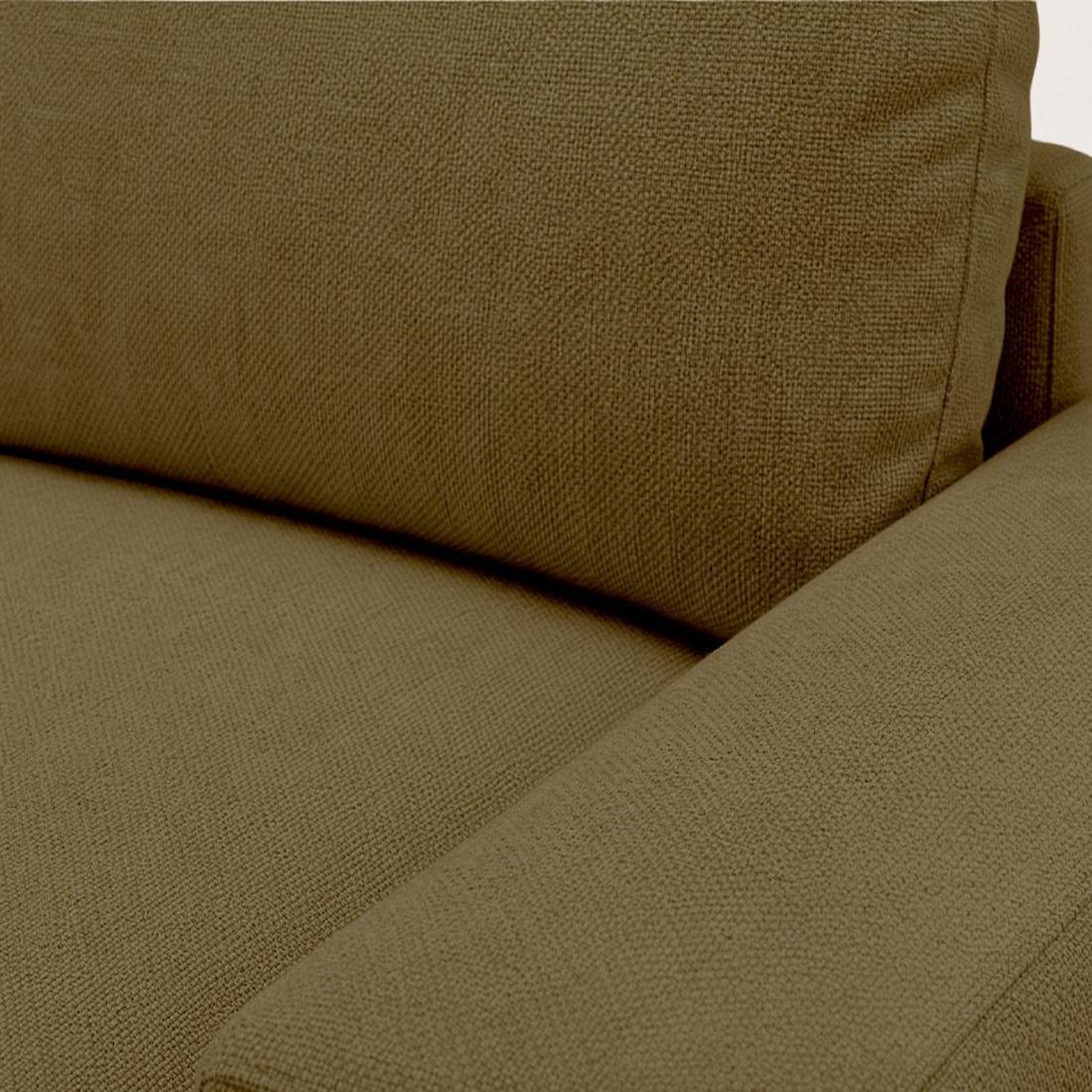 Voir la diapositive 6 : BEST MOBILIER Tama - canapé d'angle droit 4 places convertible avec coffre en tissu