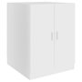 Voir la diapositive 2 : VIDAXL Meuble pour machine a laver Blanc 71x71,5x91,5 cm