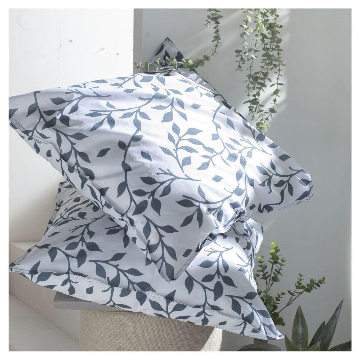 TODAY Parure housse de couette coton 57 fils motif floral FLOWER GARDEN