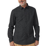 TBS Chemise Noire Homme TBS RANDYCHE. Coloris disponibles : Noir