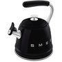 Voir la diapositive 5 : SMEG Bouilloire sifflante 2.3L noir