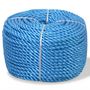 Voir la diapositive 1 : VIDAXL Corde torsadee Polypropylene 16 mm 250 m Bleu