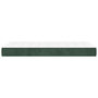 Voir la diapositive 4 : VIDAXL Matelas de lit a ressorts ensaches Vert fonce 80x200x20 cm