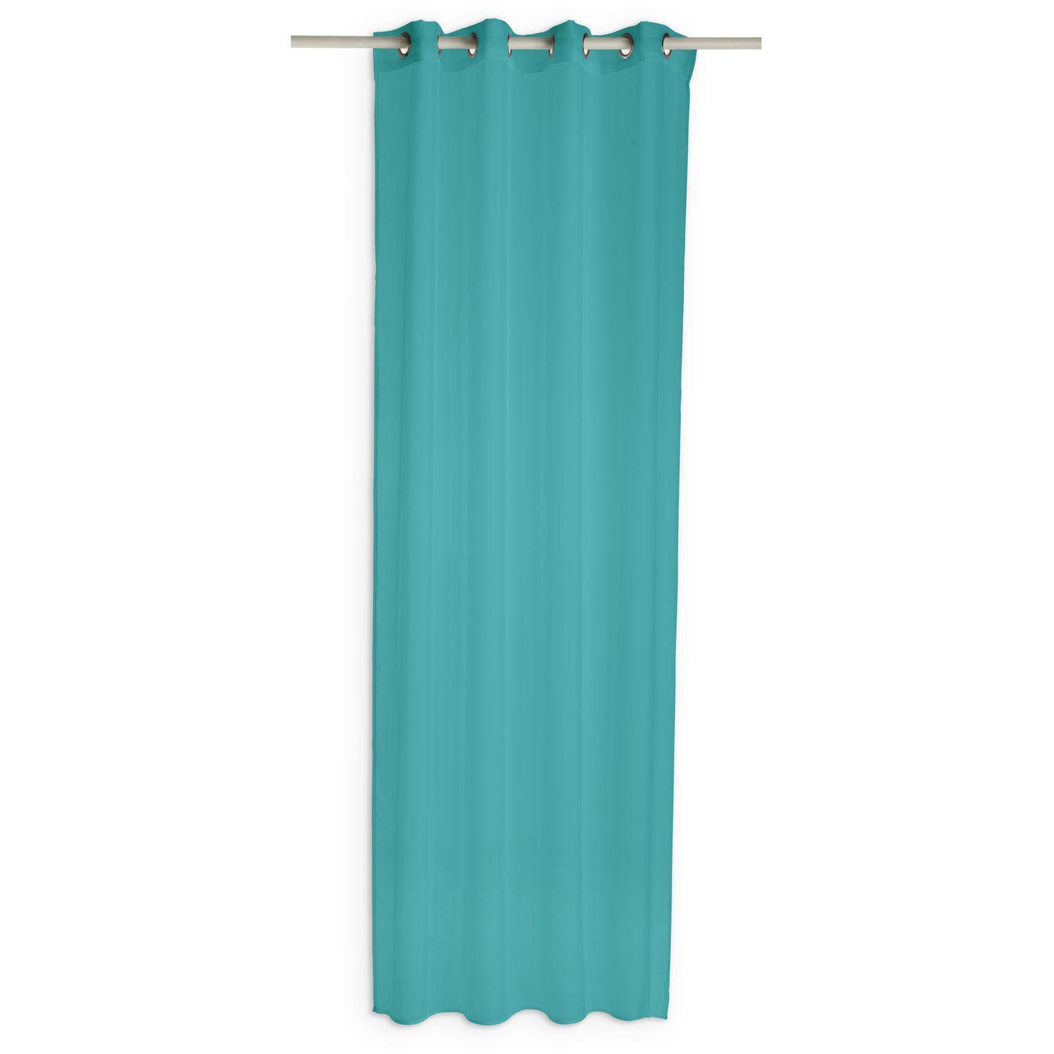 TODAY Voilage finition oeillets prêt à poser en polyester 135x240 cm. Coloris disponibles : Ivoire