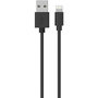 Voir la diapositive 1 : ESSENTIEL B Câble Lightning vers USB 1M certifié Apple Noir