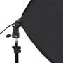Voir la diapositive 4 : VIDAXL Lampes de studio professionnelles 2 pcs 40x60 cm Acier Noir