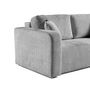 Voir la diapositive 6 : BEST MOBILIER Miro - canapé droit 2 places - en velours texturé