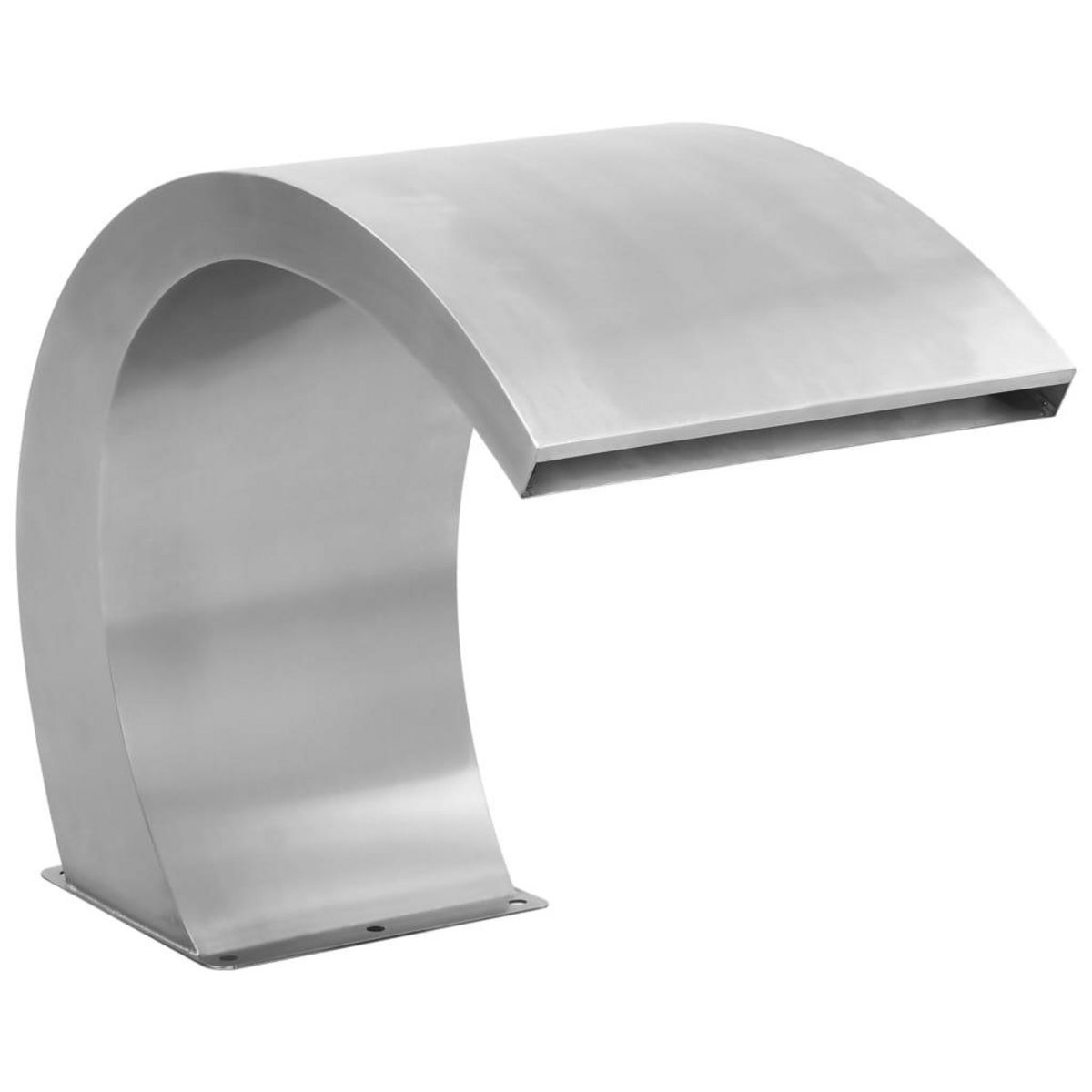 VIDAXL Fontaine de piscine avec LED Acier inoxydable 30x60x45 cm