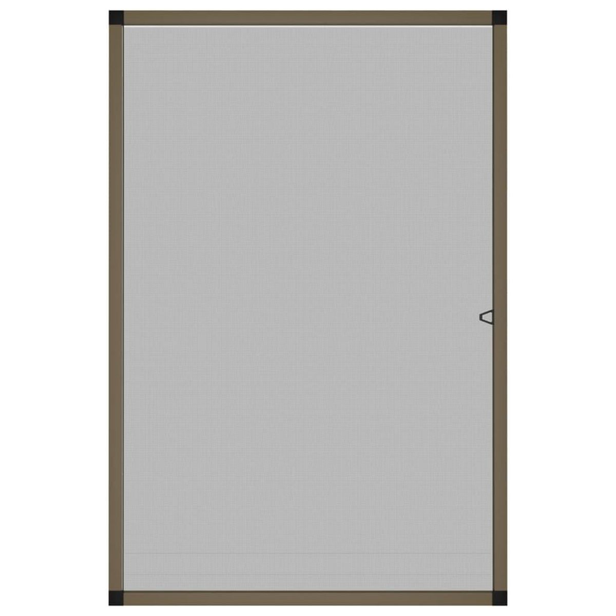 VIDAXL Moustiquaire pour fenetres Marron 90x120 cm