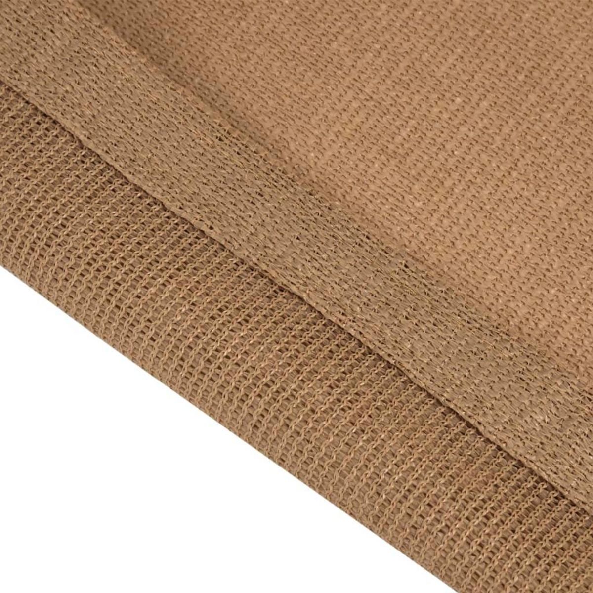 VIDAXL Tapis de tente 200x400 cm Taupe