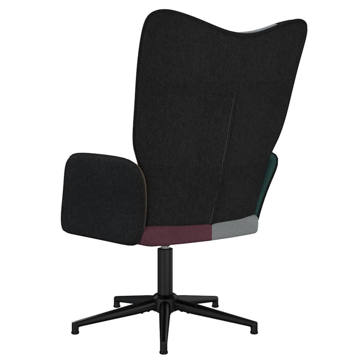 VIDAXL Chaise de relaxation Patchwork Tissu