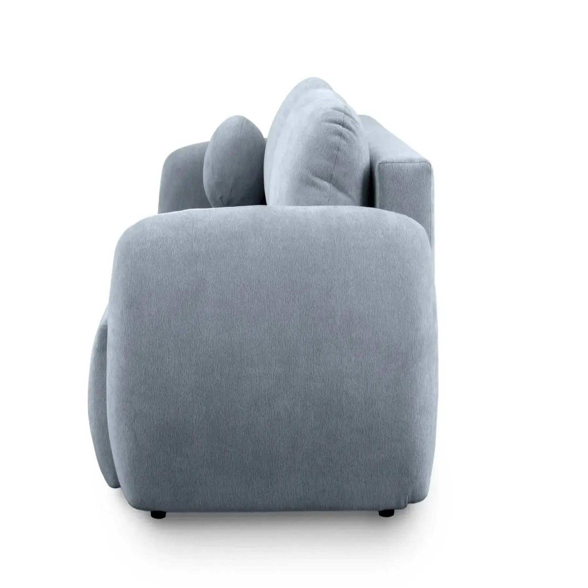 Voir la diapositive 6 : CASANOVA PARIS Martin - canapé droit convertible tissu chenille