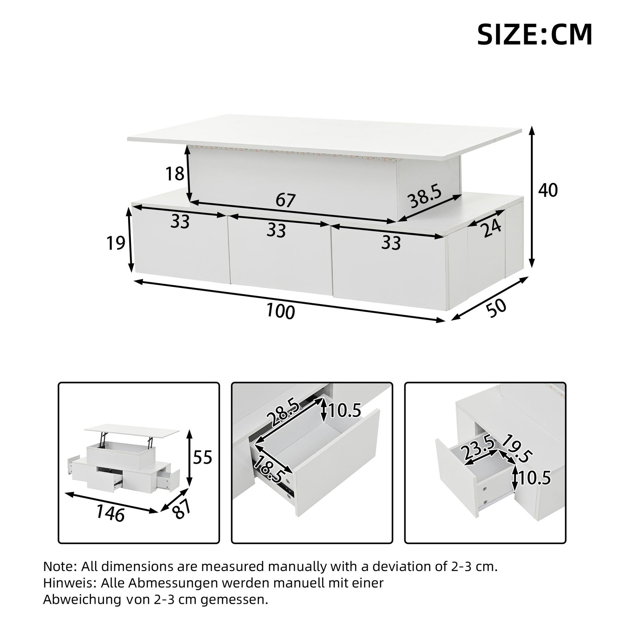 Voir la diapositive 3 : MERAX Table basse