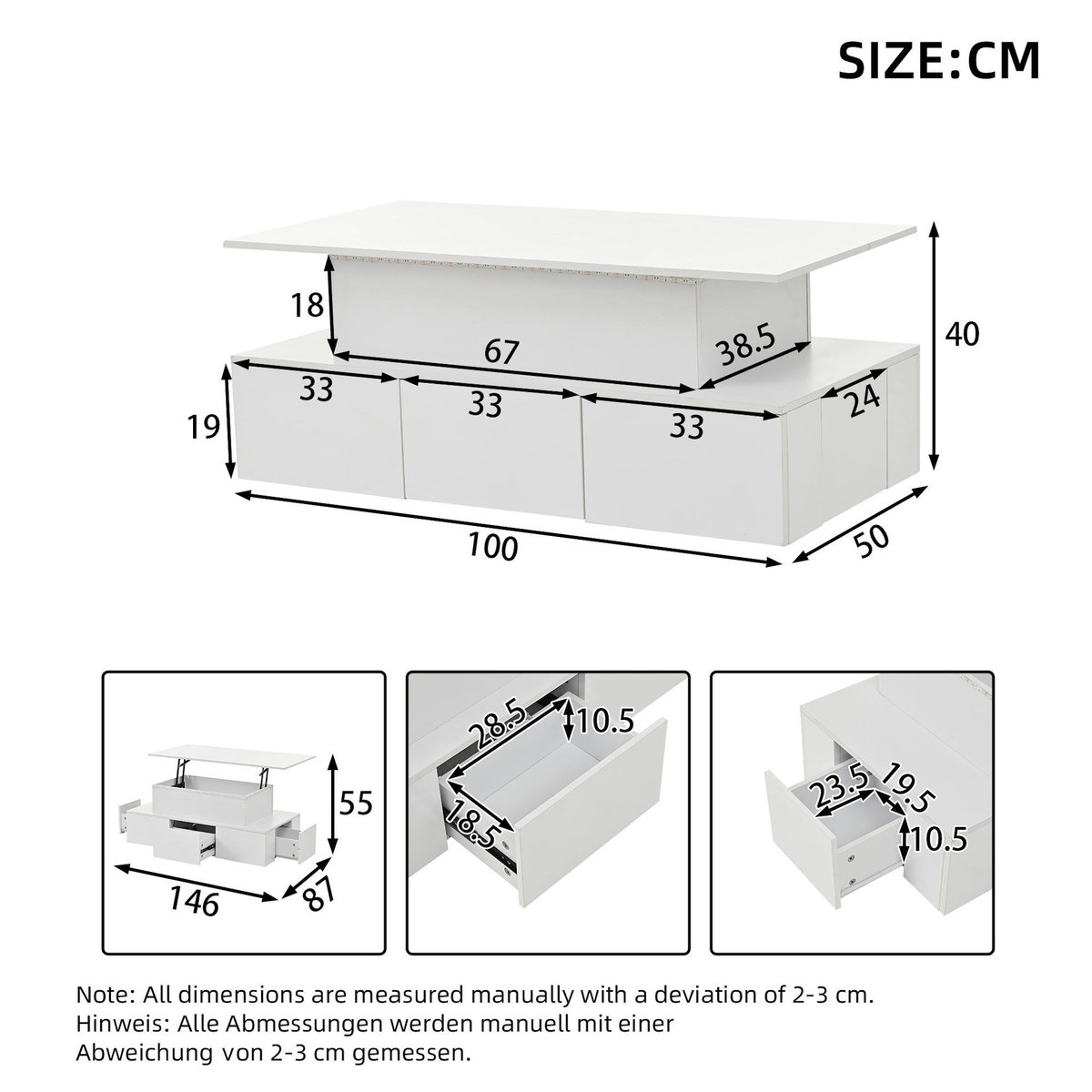 MERAX Table basse