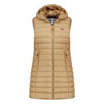 GEOGRAPHICAL NORWAY Doudoune sans manche  Femme Geographical Norway Vatikolor. Coloris disponibles : Beige