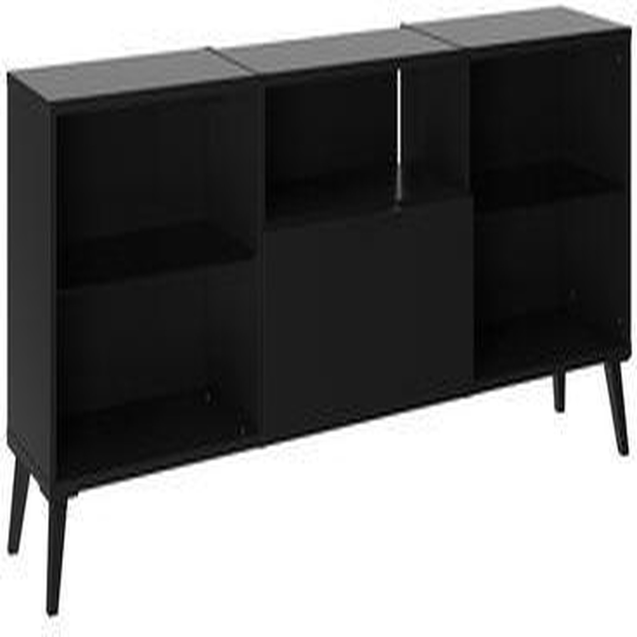 Voir la diapositive 1 : Meuble TV 1 tiroir 5 niches de rangement L153cm 
