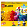 Voir la diapositive 1 : LEGO Classic 11013 - Briques transparentes créatives, Set avec Animaux Lion, Oiseau, Tortue, Jeu de Construction Enfants +4 ans