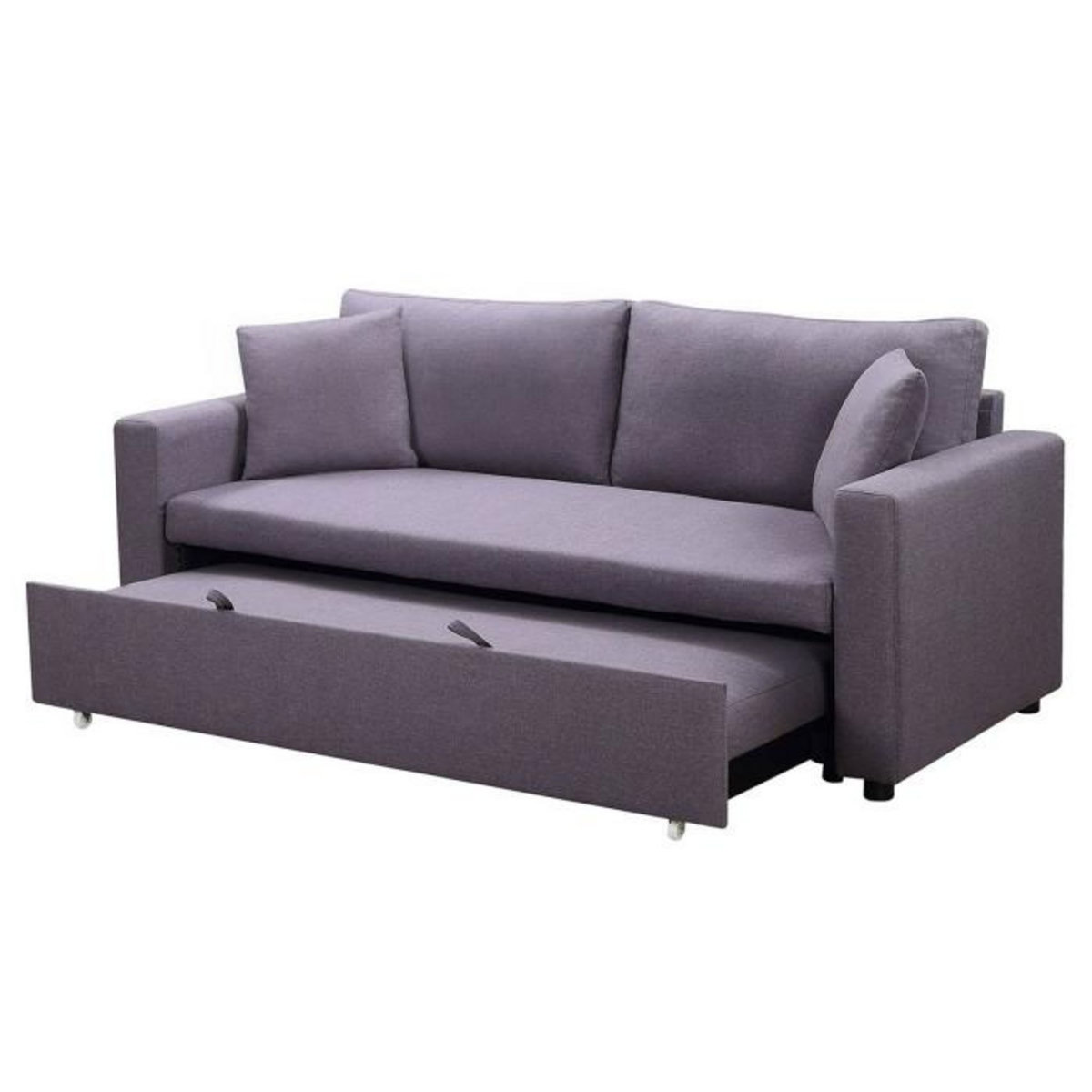 Paris Prix Canapé 3 Places Convertible  Zolan  194cm Gris