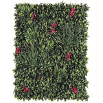 Habitat et Jardin Panneau végétal -   Vertical Villa   - Lot de 4 - 1.00 x 1.00 m - Vert
