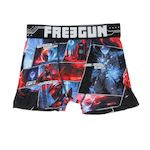 FREEGUN Boxer /Marine à Imprimés Garçon Freegun FIG. Coloris disponibles : Noir
