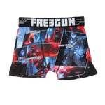 FREEGUN Boxer /Marine à Imprimés Garçon Freegun FIG. Coloris disponibles : Noir