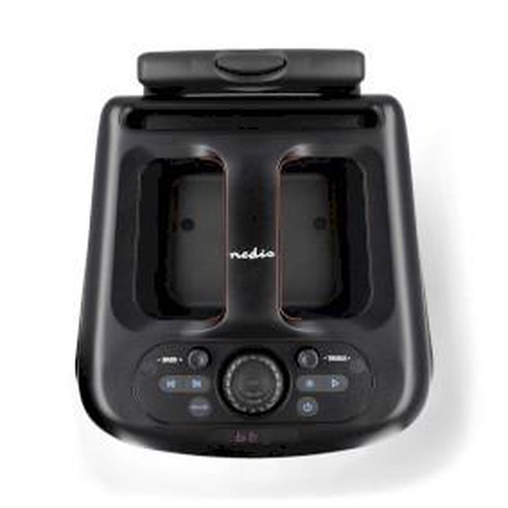 Voir la diapositive 3 : NEDIS Haut-parleur bluetooth® party 240 w - noir / orange - SPPT2480BK