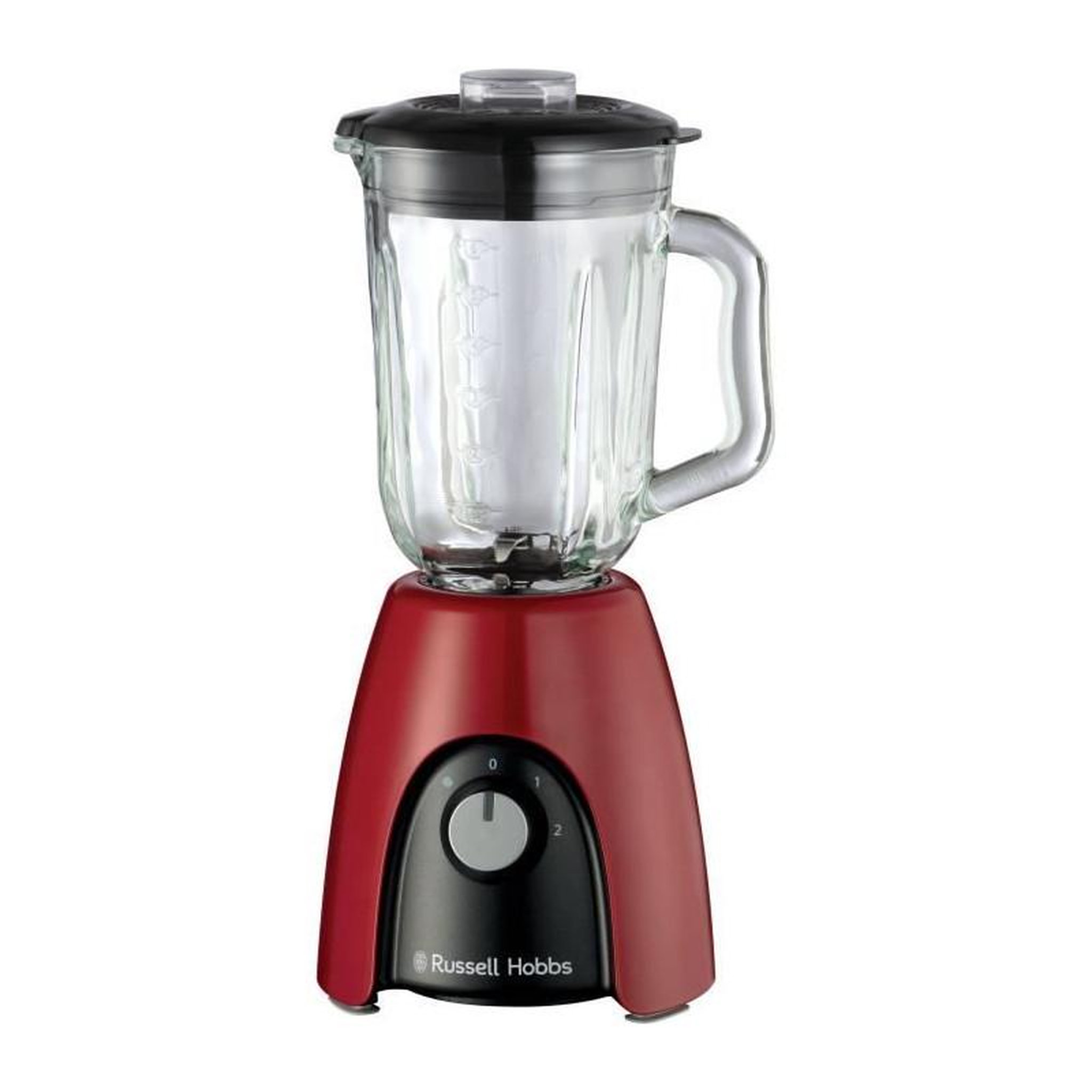 Voir la diapositive 2 : Russell Hobbs Blender - RUSSEL HOBBS - Desire Red - 650 W - 2 vitesses + Pulse - Rouge